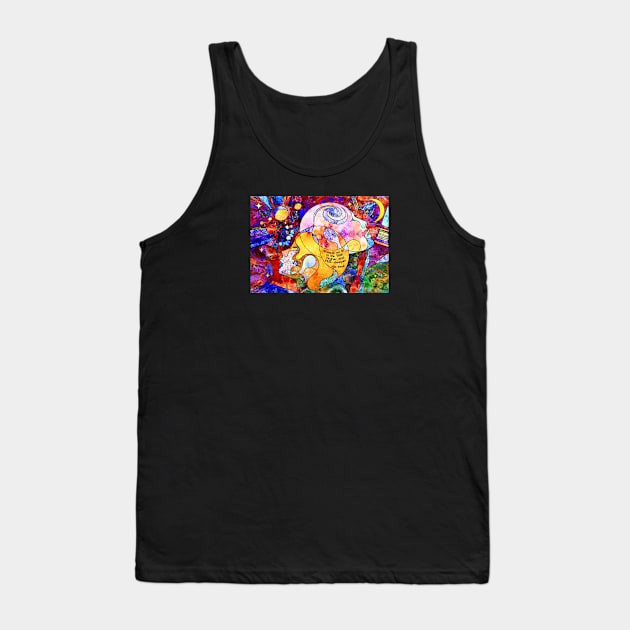 Think Higher and Feel Deeper. Elie Wiesel Tank Top by UltraQuirky